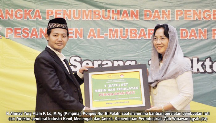 Kementerian Perindustrian RI dan Pondok Pesantren Nur El Falah Kubang 16 Oktober 2019